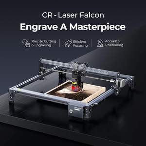 Graveur laser Creality 5W CO2 de type portique, machine de découpe et de gravure du bois, refroidissement par air, multifonctionnel, prise en charge SVG - Product Image 2