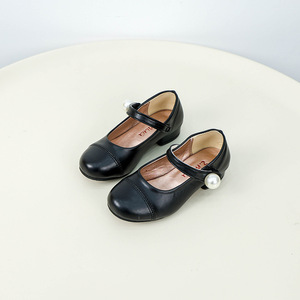Meisjes Pu Prinsessen Schoenen Lente Herfst 2025 Nieuwe Enkelvoudige Baby Schoentjes Met Zachte Zool voor Kleine Meisjes voor Feestjes - Product Image 6