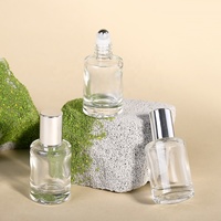 Flacon en verre à bille à rouler très vendu, 10 ml, pour huile essentielle, parfum, flacon en verre avec bouchon à bille pour sérigraphie