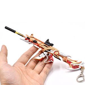 Promozione Metal Game Gun modello M416 il più appassionato e sacro portachiavi staccabile in metallo personalizzabile gioco da collezione giocattolo pistola - Product Image 1