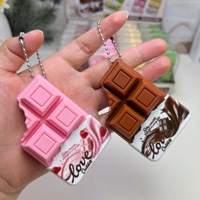 Mainan Fidget Bentuk Kartun Terbaru, Penghilang Stres, Suara ASMR, Gantungan Kunci, Mainan Squishy, Mainan Promosi