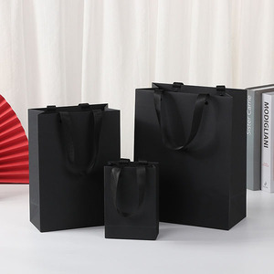 Bolsas de Papel Reciclables para Compras y Ropa, Bolsas de Regalo de Lujo con su Propio Logotipo para Pequeñas Empresas - Product Image 1