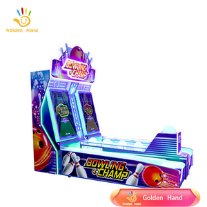 Tension à jetons d'intérieur <span class=keywords><strong>de</strong></span> la machine 220v <span class=keywords><strong>de</strong></span> jeu d'écran vidéo d'arcade <span class=keywords><strong>de</strong></span> bowling <span class=keywords><strong>de</strong></span> 2 joueurs - Product Image 2
