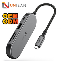 Station d'accueil USB-C, Hub de type C, Port USB, Hub USB C pour PS5, Mac, iPad, ordinateur, Switch
