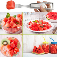 Trancheuse manuelle multifonctionnelle en acier inoxydable 304, 2 en 1, pour fruits et légumes, gadgets de cuisine