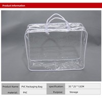 Personnalisé en usine écologique Pvc haut de gamme sac de couverture drap de lit sac de paquet sac de couette