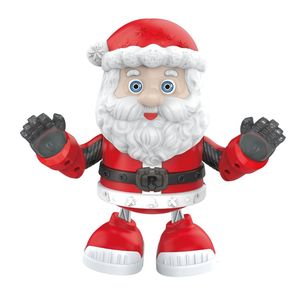La mejor muñeca de Papá Noel, robot de baile eléctrico, iluminación, música, regalo de Navidad, muñeca de juguete eléctrica, juguete de Papá Noel bailando - Product Image 3