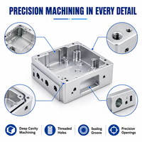 Boîtier de dispositif médical en aluminium CNC de précision sur mesure pour instruments, équipements et dispositifs de santé