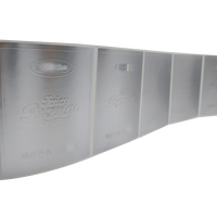 Étiquettes autocollantes en rouleau BOPP argent brillant mat, imperméables, personnalisées en gros pour bouteilles, marque Dingfeng, modèle 100x150