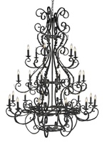 Simig éclairage américain minimaliste antique éclairage rustique lustre en fer forgé vintage suspension lumières pour salon