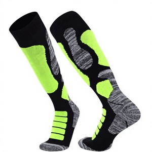 SASPORTS LEAGUE Women's Thick <b>Waterproof</b> Breathable Crew <b>Socks</b> with Bow-Customizable Winter Sport <b>Socks</b> - Product Image 1