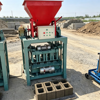 Machines de fabrication de briques creuses très demandées en Afrique et machines de formage de blocs de pavage solides pour les chantiers de construction