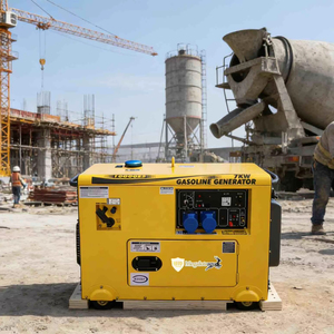 Generador Portátil de Gasolina Ultra Silencioso de 4 Tiempos y 5kW con Arranque de 12V CC y 12 Horas de Autonomía para Emergencias en el Hogar - Product Image 3