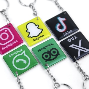 YTS Precio de Fábrica Personalizado Impermeable Llavero con Chip NFC RFID para Control de Acceso, Etiqueta Epoxi de Revisión/Tarjeta de Revisión - Product Image 4