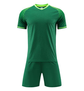 Envío <span class=keywords><strong>Gratis</strong></span> Transpirable Manga Corta Color Rojo Blanco Uniforme de Fútbol Camisetas de Fútbol para Verano - Product Image 3