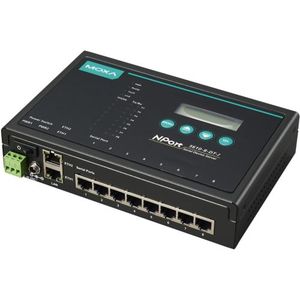 Servidor de Dispositivos Externos Moxa NPort 5610-8-DT-J, Módulo Ethernet con 8 Puertos Seriales - Product Image 1