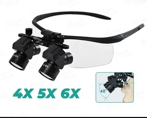 Lenti d'Ingrandimento Dentali Elettriche Niceden di Alta Qualità, Montate sulla Testa, Ingrandimento 4X-6X, Angolo 45 Gradi, Luce Frontale per Chirurgia Odontoiatrica - Product Image 5