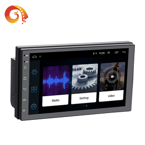Sistema multimedia Doble Din <span class=keywords><strong>Car</strong></span> Stereo Navegación GPS 2din Video del coche Android Radio del coche - Product Image 2