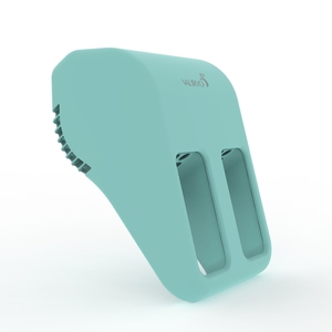 Asciugamani Elettrico Verde Metallizzato a Doppio Voltaggio 110-240V 1200W 360 °   Filtro HEPA a Doppia Camera con UVA, Origine Spagna, per Esportazione - Product Image 1