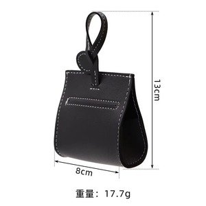 Dispensador Portátil de Sacos para Dejetos de Cães - Suporte de Couro Impermeável Reutilizável para Sacos de Cocô de Animais de Estimação e Gatos para Passeios e Uso Externo - Product Image 6
