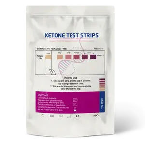 100 Strips Ideal For Keto Diet And Ketosis Monitoring Ketone Urine Test Strips