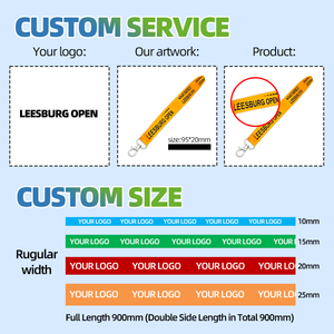 Pita Gantungan Kunci Lanyard Polyester Custom Cetak Sublimasi Produsen, Tali Pergelangan Tangan, Iklan - Product Image 3