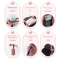 Nouveau sac de rangement multifonctionnel pour poussette, sac à suspendre pour poussette, sac de maman avec organisateur de biberons pour bébé