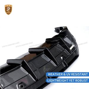 Diffuseur de pare-chocs arrière en carbone sec style 1016 pour Lamborghini Urus S & Urus Performante 2022-2026 - Product Image 6