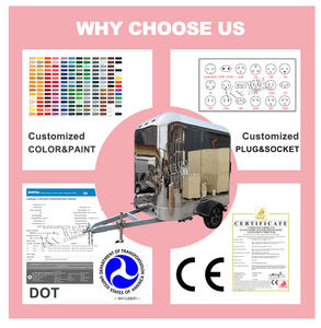 ห้องอาบน้ำกลางแจ้ง ดีไซน์ทันสมัย มาตรฐาน ADA ห้องน้ำเคลื่อนที่ ห้องสุขาเคลื่อนที่ ห้องน้ำพกพา - Product Image 4