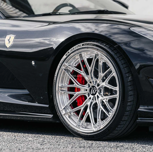 Jantes de voiture de luxe forgées Welldone personnalisées, concaves profondes, chromées polies, 5x112/114.3/120, 17-22 pouces, pour la course, pour <span class=keywords><strong>Audi</strong></span>, pour BMW - Product Image 2