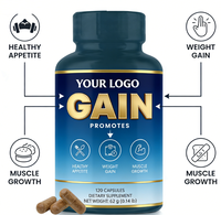 Fabricant de capsules de prise de poids Stimulant naturel de l'appétit et complément de croissance musculaire pour une masse et une force saines OEM
