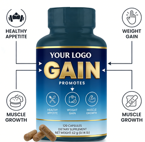 Cápsulas para Aumentar <span class=keywords><strong>de</strong></span> Peso, Fabricante <span class=keywords><strong>de</strong></span> Estimulantes Naturales del Apetito y Suplementos para el Crecimiento Muscular para una <span class=keywords><strong>Masa</strong></span> y Fuerza Saludables, OEM - Product Image 4