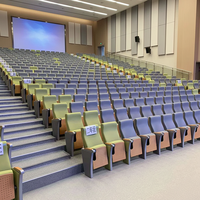 Tables et chaises modernes pour auditorium et salle de conférence, sièges pliants pour cinéma avec canapés, chaise d'auditorium