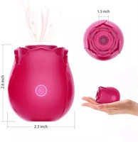 AIERSHA Rosensauger-Vibrator G-Punkt Klitoris-Stimulator Rosenvibrator für Frauen Sexspielzeug für Erwachsene Rosensauger-Vibrator