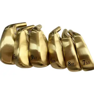 Hot Sell Right Hand Golden Painting Golf Iron Head