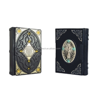 Grimoire sorcière sort livre fabriqué à la main résine Grimoire pour sorcières et Wiccans sorcière décoration livre Halloween accessoires