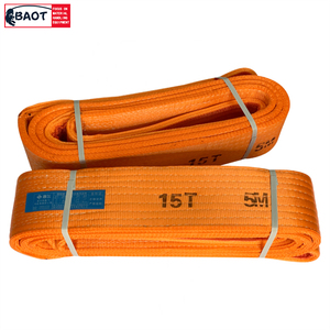 1t 3M100% ポリエステル製リフティングウェビングスリング、貨物固定用ストラップ - Product Image 5