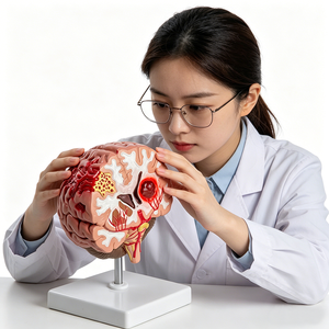 Modelo Anatómico de Cerebro de PVC HEALER, Patología de Hemorragia Cerebral y Malformación Arteriovenosa PNT - Product Image 3