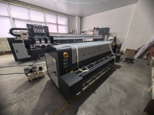 <b>1</b>.6m Large Format Flag <b>Printer</b> 4 Head I3200 Printhead Digital Inkjet Printing Fabric Sublimation Machine - Product Image 5