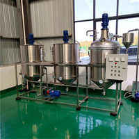Mini équipement de déodorisation d'huile végétale brute comestible/décoloration et déodorisation d'huile/machine de déodorisation d'huile
