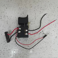 Perceuse de charge de haute qualité interrupteur court 12v déclencheur de vitesse avant et arrière FA2-16 interrupteur de Machine