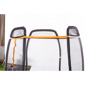 Top thú vị Mini trampolin Para ninos lớn thư bị trả lại vòng gấp Tấm bạt lò xo bảo vệ Net - Product Image 6