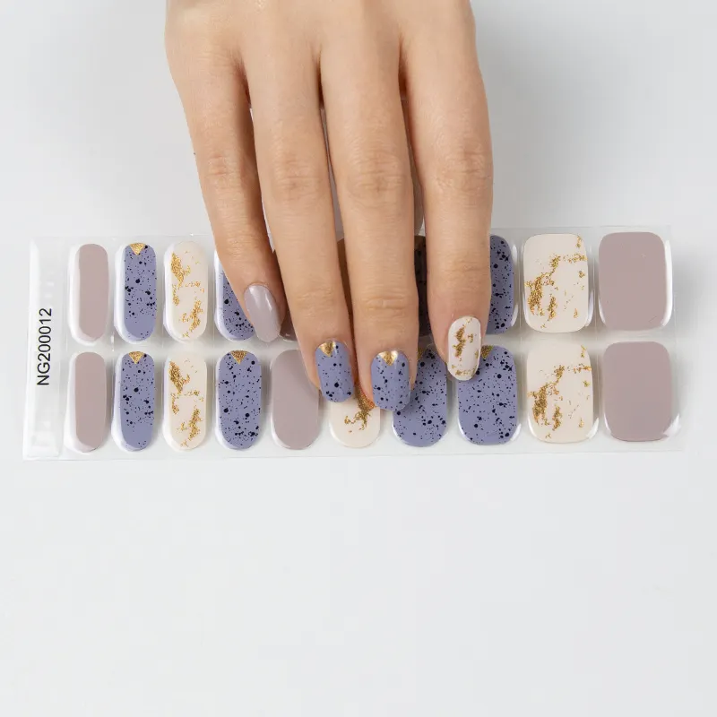 colorful nail stickers decal waterproof nail decals