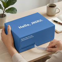 Boîte postale en carton ondulé personnalisée de grande taille, imprimée avec logo, pour emballage de chaussures