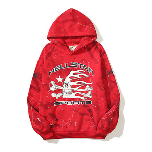 Felpa <span class=keywords><strong>con</strong></span> <span class=keywords><strong>Cappuccio</strong></span> Oversize in Cotone Felpato Stile Retrò High-Street per Coppie, Giacca Pullover Streetwear Americana - Product Image 1