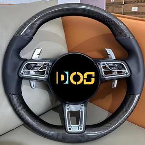 Volante de Cuero/Fibra de Carbono/LED con <span class=keywords><strong>Precio</strong></span> de Mayoreo para <span class=keywords><strong>Porsche</strong></span> Panamera 970 971, Volante Personalizado de Fábrica - Product Image 1