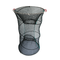 Piège à homard en HDPE avec ressort, 40*70cm, cage pliable pour la pêche au homard, Suède