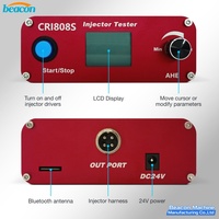 Probador de Inyectores Diésel Common Rail CRI808S con Bluetooth y Medición AHE para Reparación de Automóviles
