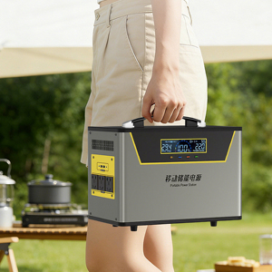 Estación de Energía Portátil de Iones de Litio 3.5KW/220V, Almacenamiento de Energía de Alta Capacidad, Inversor PWM de Onda Sinusoidal Pura, Carga Inalámbrica, Puerto para Auto/RV - Product Image 1