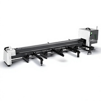 Découpeuse laser CNC compacte pour tubes métalliques ; Découpe automatique de tubes carrés ; Sans tracé ni bavures requises